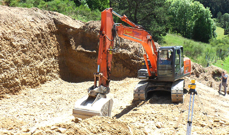 Travaux de terrassement